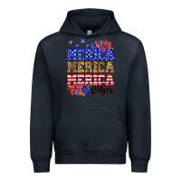 Navy Merica merica merica vibes Urban Hoodie - Neo Western