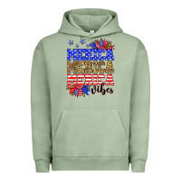 Pigment Oil Green Merica merica merica vibes Urban Hoodie - Neo Western