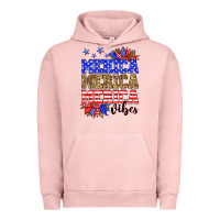 Pigment Salmon Merica merica merica vibes Urban Hoodie - Neo Western