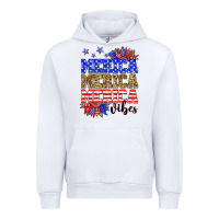 White Merica merica merica vibes Urban Hoodie - Neo Western