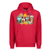 Cardinal chicken coffee cups Premium Hoodie - Zillion Design Studio