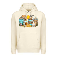 Sandshell chicken coffee cups Premium Hoodie - Zillion Design Studio