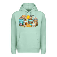 Seafoam chicken coffee cups Premium Hoodie - Zillion Design Studio