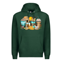 Sports Green chicken coffee cups Premium Hoodie - Zillion Design Studio