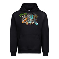 Black hello summer Urban Hoodie - SublimationCraftShop