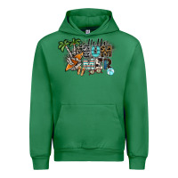Emerald hello summer Urban Hoodie - SublimationCraftShop