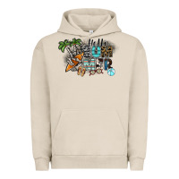 Pigment French Oak hello summer Urban Hoodie - SublimationCraftShop