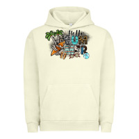Pigment Pistachio hello summer Urban Hoodie - SublimationCraftShop