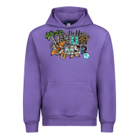 Tulip hello summer Urban Hoodie - SublimationCraftShop