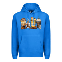 True Royal coffee cups Premium Hoodie - Zillion Design Studio