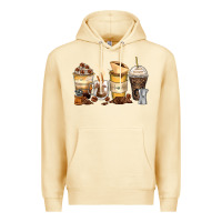 Pina Colada coffee cups Premium Hoodie - Zillion Design Studio