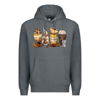 Rock coffee cups Premium Hoodie - Zillion Design Studio