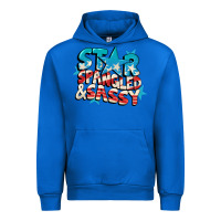 Cobalt Star spangled and sassy 4th of july Urban Hoodie - CowGirlArtShop