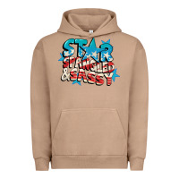 Pigment Burro Star spangled and sassy 4th of july Urban Hoodie - CowGirlArtShop