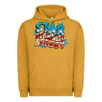 Pigment Peanut Butter Star spangled and sassy 4th of july Urban Hoodie - CowGirlArtShop