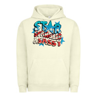 Pigment Pistachio Star spangled and sassy 4th of july Urban Hoodie - CowGirlArtShop