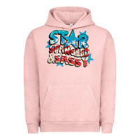 Pigment Salmon Star spangled and sassy 4th of july Urban Hoodie - CowGirlArtShop