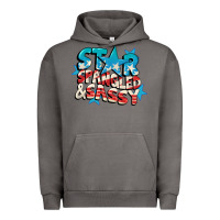 Pigment Tornado Star spangled and sassy 4th of july Urban Hoodie - CowGirlArtShop