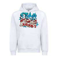 White Star spangled and sassy 4th of july Urban Hoodie - CowGirlArtShop