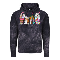Cloud Black easter coffee cups Vintage Hoodie - AdoDesignShop