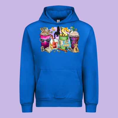 Boss Babe Coffee Cups Urban Hoodie Designed By Zillion Design Studio