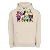 Pigment French Oak boss babe coffee cups Urban Hoodie - Zillion Design Studio