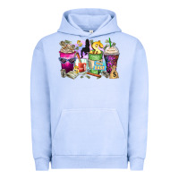 Pigment Grape Ice boss babe coffee cups Urban Hoodie - Zillion Design Studio