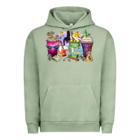 Pigment Oil Green boss babe coffee cups Urban Hoodie - Zillion Design Studio