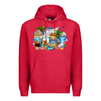 Cardinal cruise life coffee cups Premium Hoodie - Zillion Design Studio