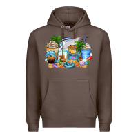 Coffee cruise life coffee cups Premium Hoodie - Zillion Design Studio