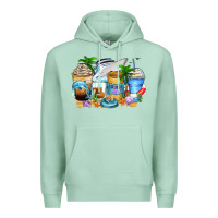 Seafoam cruise life coffee cups Premium Hoodie - Zillion Design Studio
