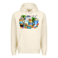 Tofu cruise life coffee cups Premium Hoodie - Zillion Design Studio
