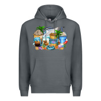 Rock cruise life coffee cups Premium Hoodie - Zillion Design Studio
