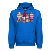 Cobalt Girl boss coffee cups Urban Hoodie - Zillion Design Studio