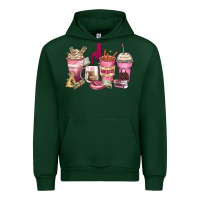 Forest Green Girl boss coffee cups Urban Hoodie - Zillion Design Studio