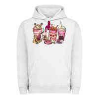 Pigment Lunar Rock Girl boss coffee cups Urban Hoodie - Zillion Design Studio
