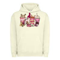 Pigment Pistachio Girl boss coffee cups Urban Hoodie - Zillion Design Studio
