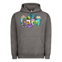 Cartoon Characters Coffee Cups Urban Hoodie | Teevron