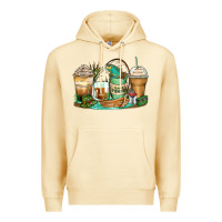 Pina Colada fishing coffee cups Premium Hoodie - Zillion Design Studio