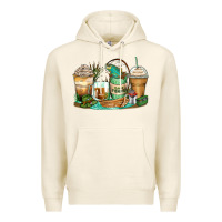 Tofu fishing coffee cups Premium Hoodie - Zillion Design Studio