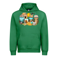 Emerald chicken coffee cups Urban Hoodie - Zillion Design Studio
