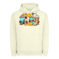 Pigment Pistachio chicken coffee cups Urban Hoodie - Zillion Design Studio