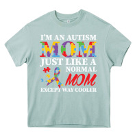 Arona LIL Autism Mom Heavy Core Tee - CowhideDigitalArt
