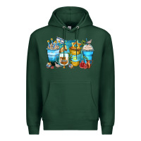 Sports Green hanukkah coffee cups Premium Hoodie - Zillion Design Studio
