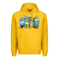 Lemon hanukkah coffee cups Premium Hoodie - Zillion Design Studio