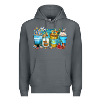 Rock hanukkah coffee cups Premium Hoodie - Zillion Design Studio