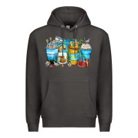 Smoke hanukkah coffee cups Premium Hoodie - Zillion Design Studio