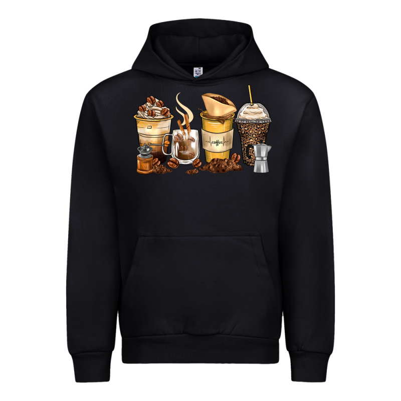 Coffee Cups Urban Hoodie by Zillion Design Studio | Teevron