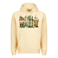 Pina Colada highly caffeinated coffee cups Premium Hoodie - Zillion Design Studio