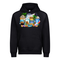 Black cruise life coffee cups Urban Hoodie - Zillion Design Studio